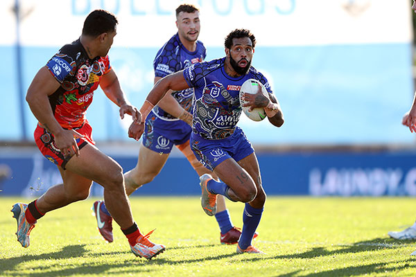 Koori Knockout rugby players